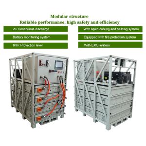 500V 614V 700V 186kWh High Load Capacity Solar Battery Storage System for Heavy