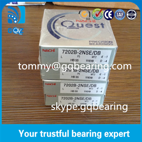 7202BDB Super Precision Bearings , Angular Contact Ball Bearing