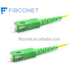 SC/APC-SC/APC G657A1 Simplex Fiber Optic Patch Cord for Indoor in Telecommunicat