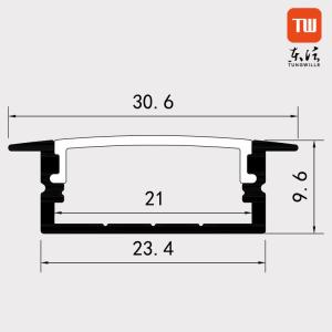 Wall Lighting Recessed LED Strip Profile 1m 2m 3m Length For Wardrobes wine