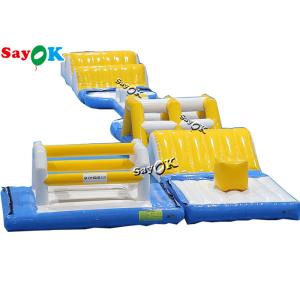 Customized Giant Adult Water Inflatable Obstacle Course Inflatable Water Pillow