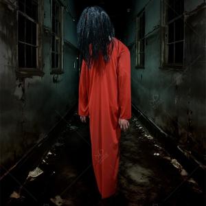 Haunted House Halloween Props With Infrared Sensor Remote Control