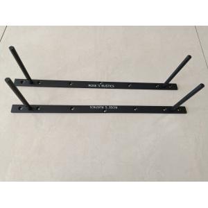 Decorative Invisible Blind Hidden Metal Slatwall Mount Floating Shelf Support