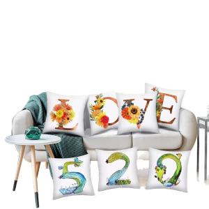 Customized Plain Blank White Sublimation Pillow Case Blanks Heat Transfer