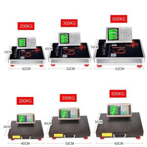 100v-240v Power Supply Wireless 100kg to 300kg Bench Scale with OEM and ODM