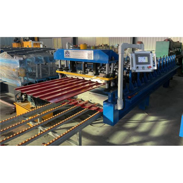 “Automatic PBU Panel Roll Forming Machine with Hydraulic Shear | High Efficiency Metal Roofing Sheet Forming Equipment for Industrial & Commercial
