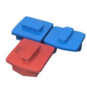 Diamond Double Round Redi Lock Diamond Segments Concrete Floor Grinding Shoes