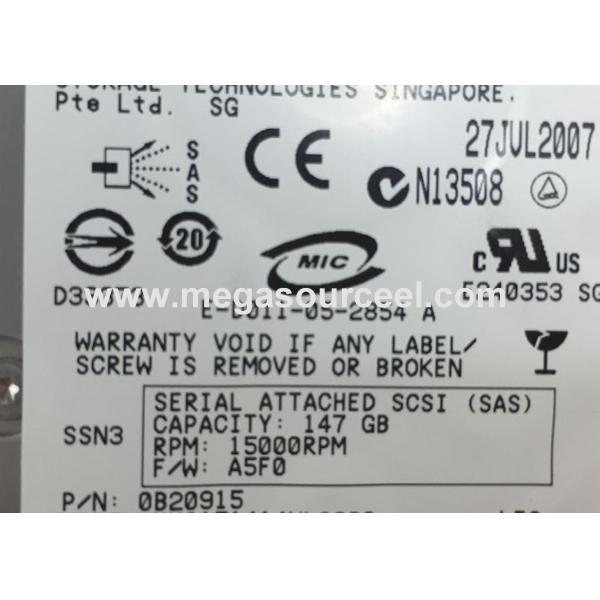 3.5 inch DELL 0UM902 147 GB HUS151414VLS300 HGST 15K RPM U320 SAS hard disk