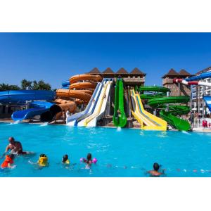 Water Park Slide For Outdoor Water Amusement Park Water Play Equipment Custom