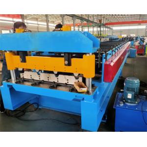 5.5kw High Speed Rib Metal Panel Roll Forming Machine 15-20m/Min Fully Automatic