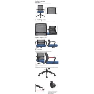 Swivel Computer Task Chair Ergonomic Mesh Office Chair with Durability and