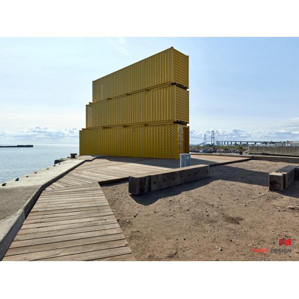 Creativity Style Shipping Container House Expandable Steel Construction Customizable