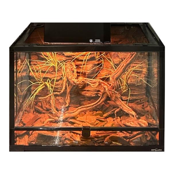 SL-M38B Reptile Enclosure Background Moisture Resistant DIY Snake Enclosure