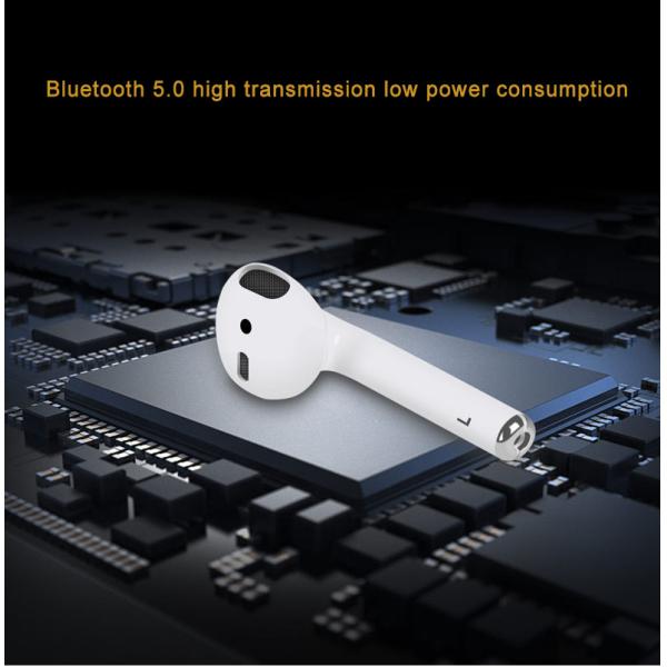 Cordless Airpods Wireless Earphones 3.7v / 60mah Battery Capacity Fast Charging