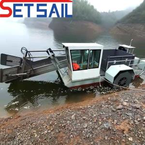 Wholesale Full Automatic Aquatic Weed Harvester for Water Hyacinth Top-of-the-Line Performance from china suppliers