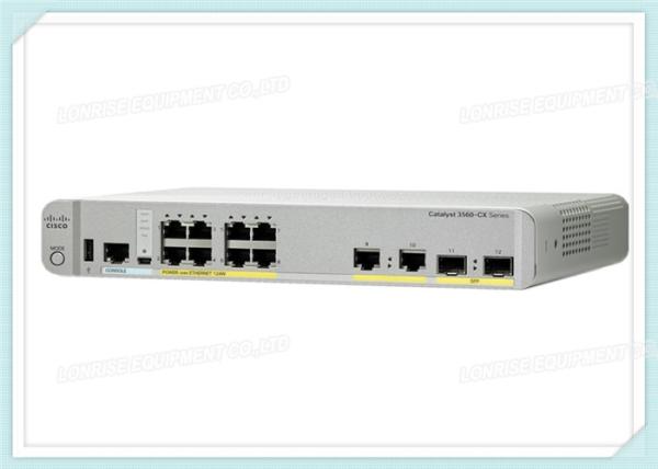 Quality WS-C3560CX-8PC-S Cisco Catalyst 8 - Port Compact Switch Layer 3 Data IP Base Managed for sale