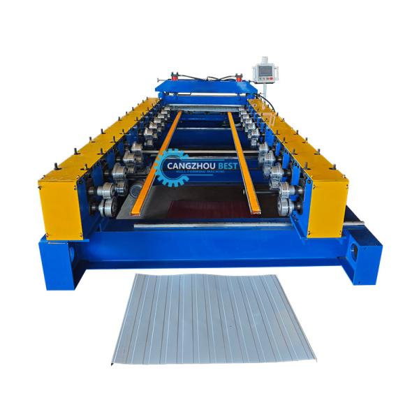 Quality Auto Change Size Wall Panel Steel Profile Roll Forming Machine For PPGI GI for sale
