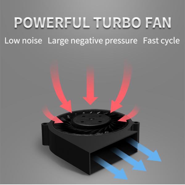 Homefish ODM 4000 mAh Battery Capacity Electric Air Disinfection Small Rechargeable Ashtray Air Purifier