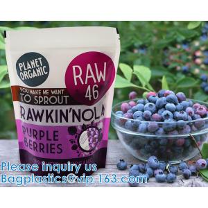 Buy cheap Stand Up Pouch With Resealable Zip lockk And Clear Window, Multi-purpose, small from wholesalers