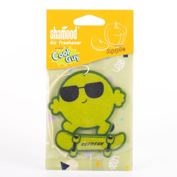 Quality Apple Scent MSDS Odm Hanging Paper Car Air Freshener for sale