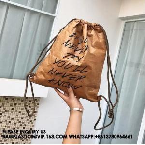 Tyvek Simple Fashion Strap Casual Support Customization Large Capacity Women'S