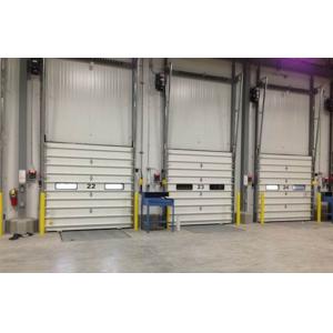 Manual Operate Insulated Sectional Doors Rust Proof With Chain Hoist