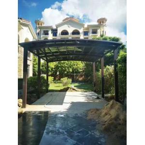 Rectangular Polycarbonate carport Awning with UV Protection Create Perfect