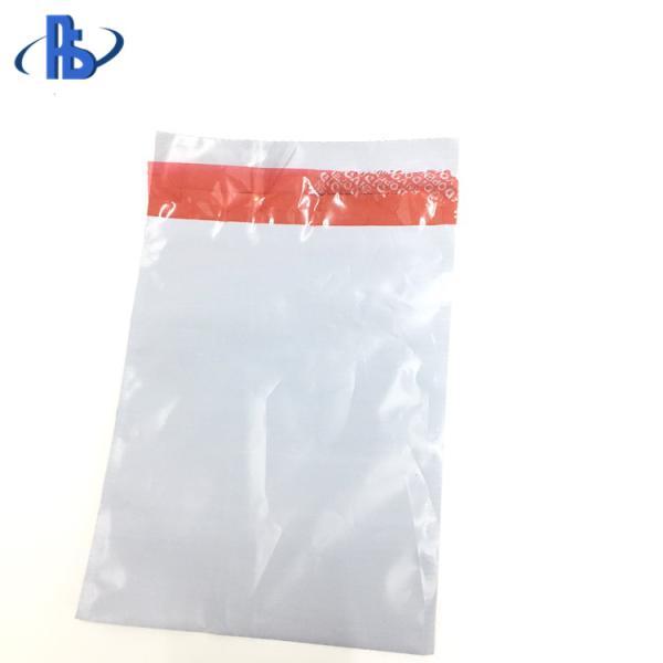 Clear / Opaque Tamper Evident Security Bags , Self Adhesive Tamper Proof Bags