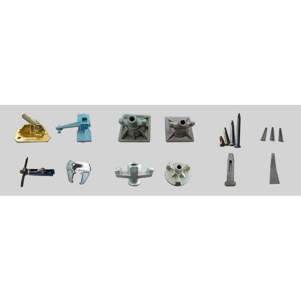 Scaffolding Shoring Steel Jack Props Q235 14mm Yellow Color Metallic