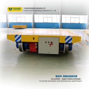 Anti High Temperature Electric Transfer Cart , Industrial Material Handling
