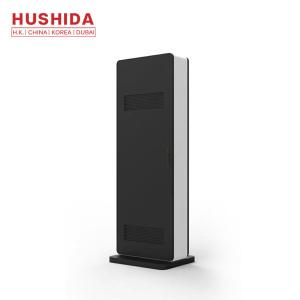 Outdoor Floor Standing Advertising Display Cooling Fan High Brightness Player