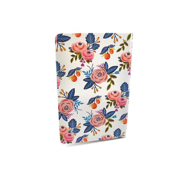 Quality Glossy Soft Cover Notebook / Planner Notebook With Beautiful Flowery Patterns for sale
