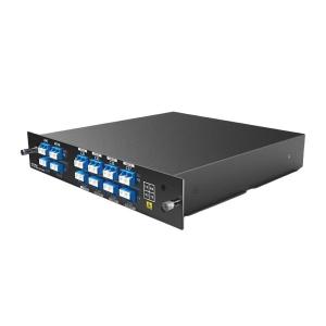 High Density 1U Rack 8CH Oadm DWDM MUX DEMUX With EXP Monitor Port LC UPC