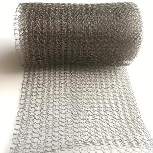 Copper Knitted Metal Wire Mesh Rectangular Shape For Liquid Filtration In Various Lengths