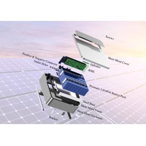 6000 Times Cycle Life Style Wall Mounted Household Energy Storage Battery 100Ah