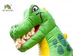 Customized Size Dinosaurs Inflatable Bounce House / Toddler Bouncy Castle With