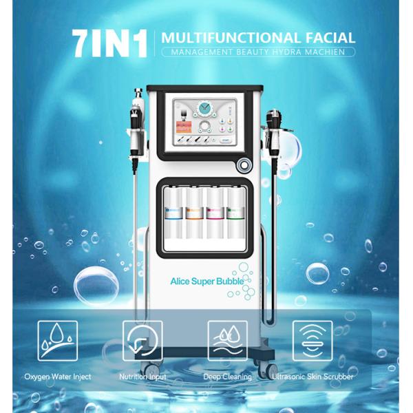 7 In 1 Bubble Beauty Hydrafacial Water Dermabrasion Machine Deep Cleansing