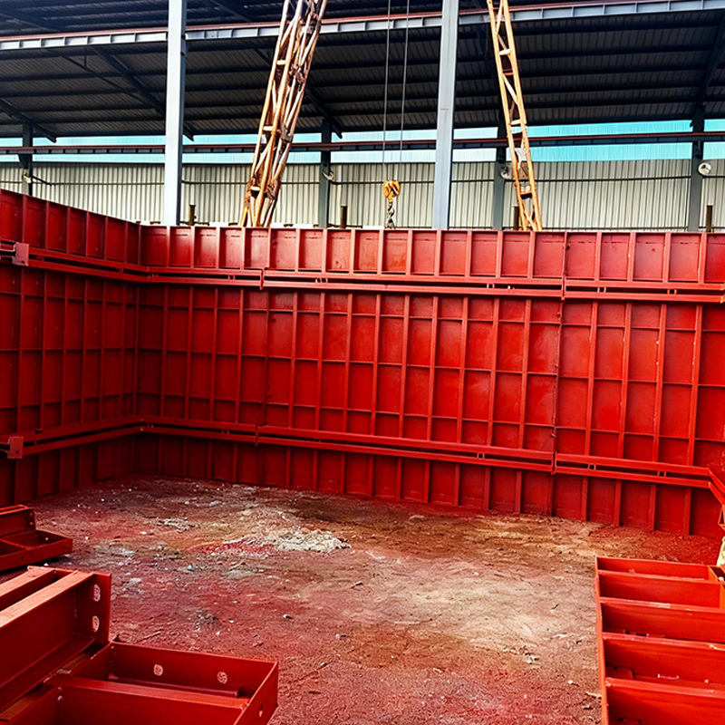 Reusable Steel Formwork Impact Resistant For Small Scale Construction