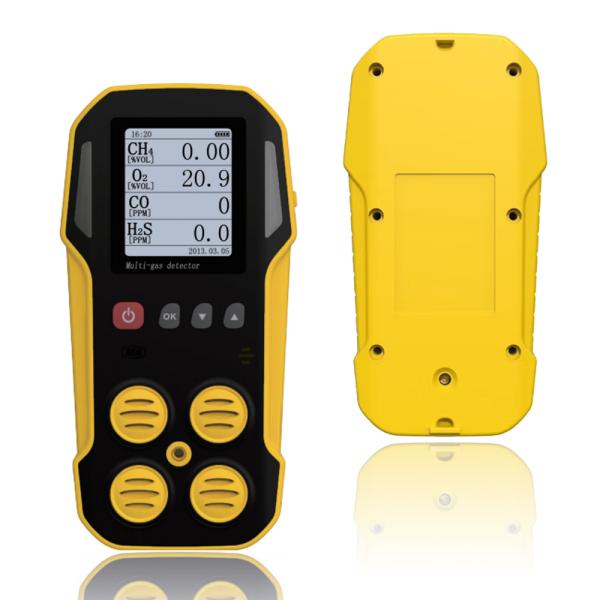 Wholesale 4-in-1 Multi-Gas Detector CH4 CO H2S O2 High-Precision Multi-Gas Detector Sensor with Alarm Settings from china suppliers