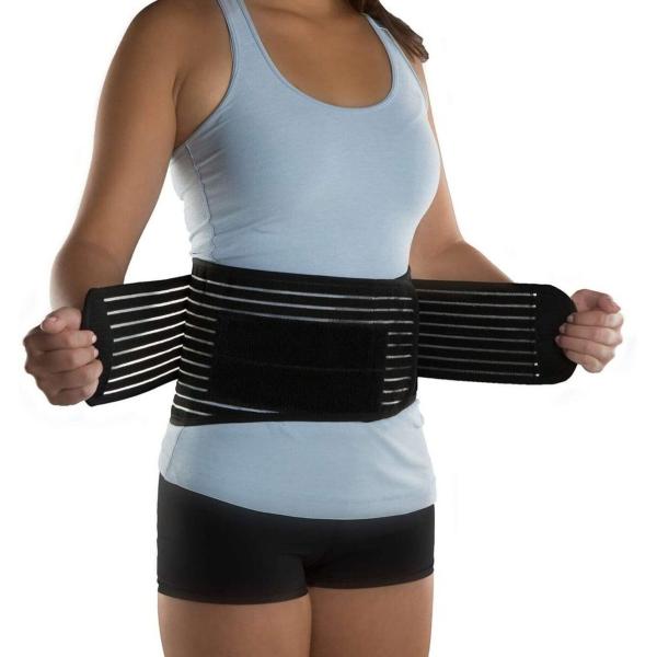 Quality ODM Breathable Elastic Back Spine Brace Removable Back Pad For Lower Back Pain for sale