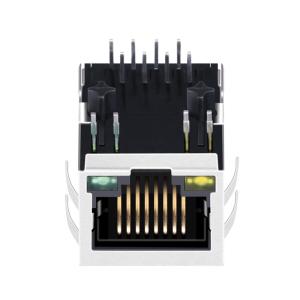 B78477P1006A114 , LPJ0012GDNL RJ45 Modular Jack 10/100Mbps Ethernet