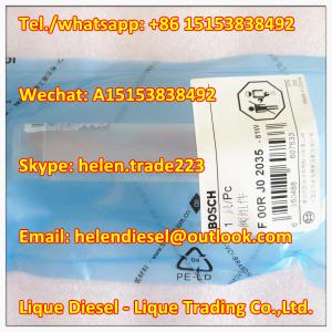 Bosch original Valve Set F00RJ02035 , F 00R J02 035 Fit 0445120145,0445120215,