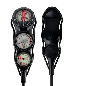 Wholesale Submersible Scuba Diving Console Compass Depth Triplet Pressure Gauge for Underwater Equipment from china suppliers