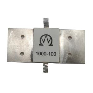 High Power 60W 100R Flange Resistor with 1Ω-500Ω Range ±5% Tolerance and 0~2GHz