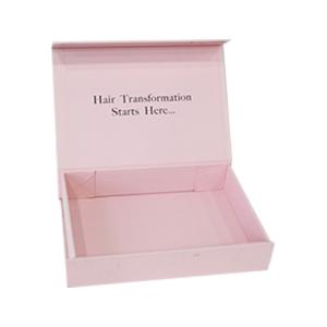 Pink Foldable Gift Box With Custom Logo Printing