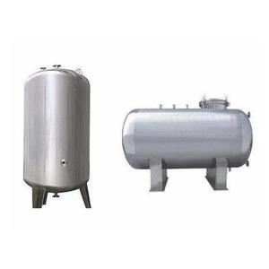 Buy cheap Galvanised Rustproof 10ton Steel Water Storage Tank 2m Height from wholesalers