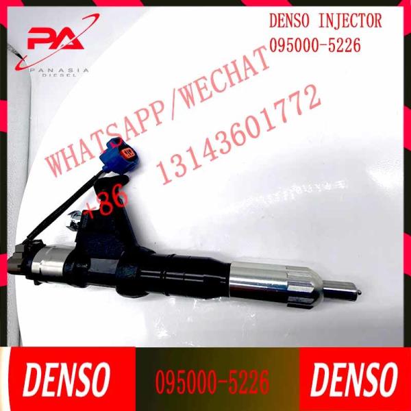 High Quality New Diesel Common Rail Fuel Injector 095000-5226 For HINO E13C Engine