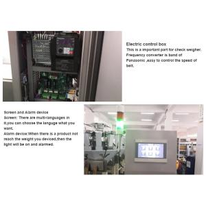 Automatic High Speed Checkweigher 70m/Min For Food Packing