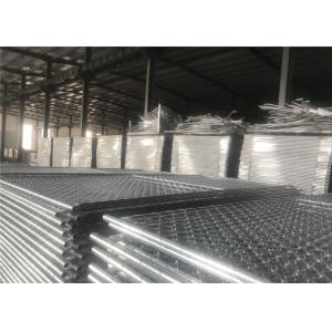 6'x10' temporary fence panels OD 41.2mm outer tube wall thick 1.60mm mesh 57mm x