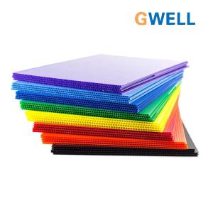 Multiwall PP Hollow Section Plate Extrusion Line Used For Fruit Folding Boxes